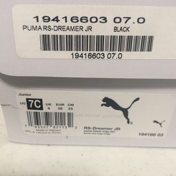 Puma RS-Dreamer Black Shoes - Picture 3 of 8